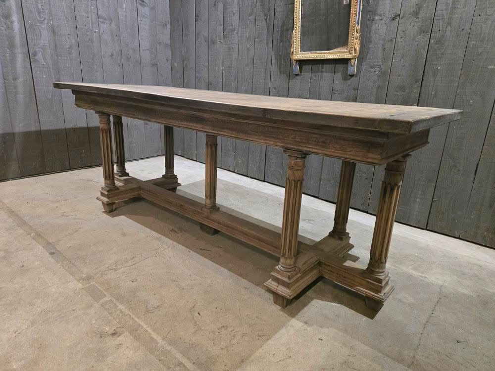 French Oak Draper's Table