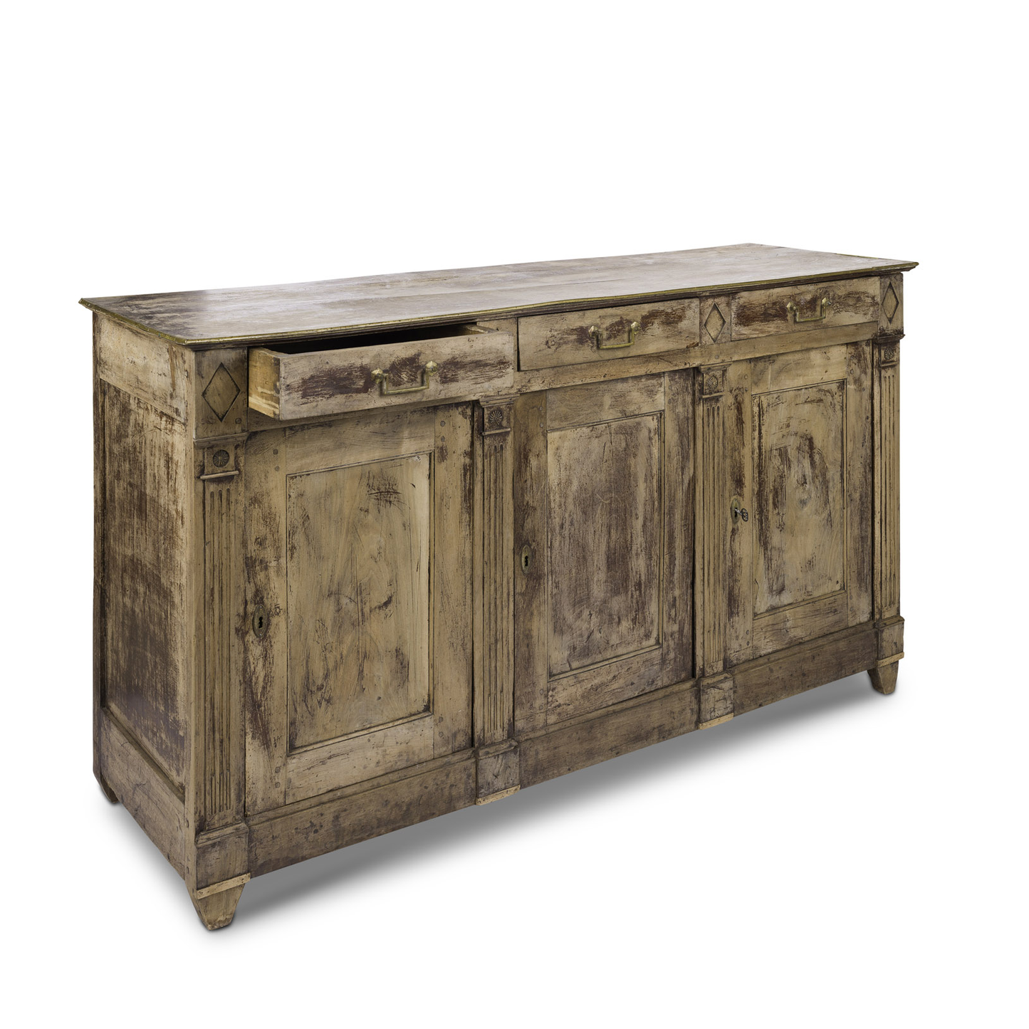 Bleached Walnut Enfilade