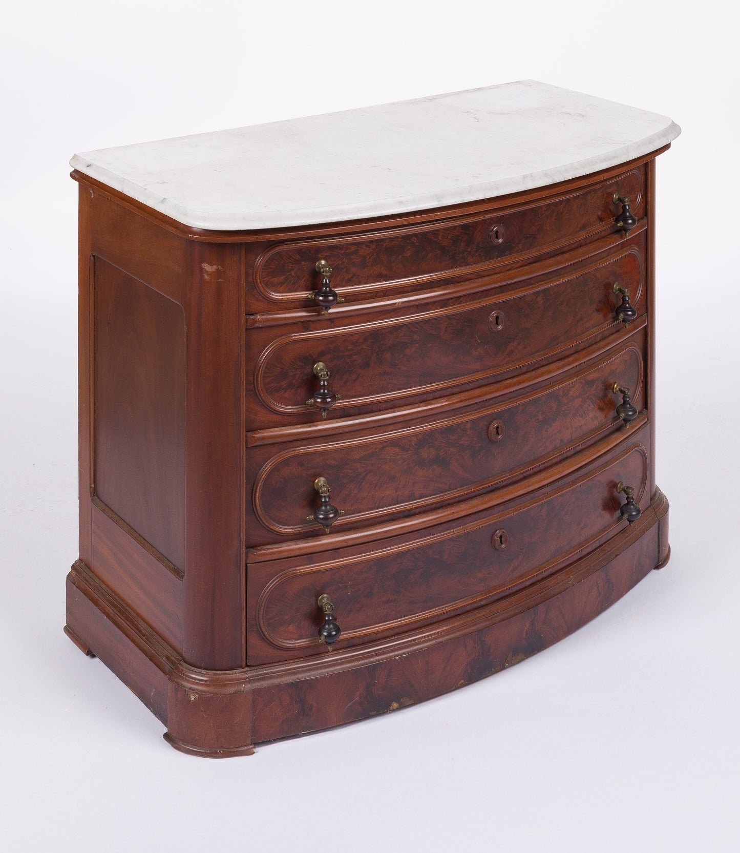 English Walnut  Commode