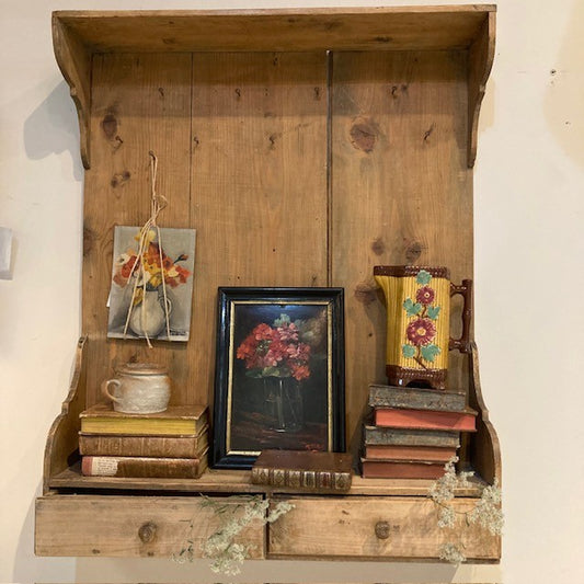 Pine French Hanging Shelf