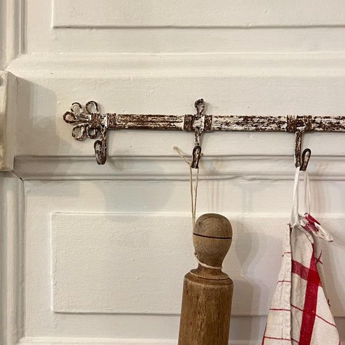 Handmade Hooks (1 Green & 1 White)