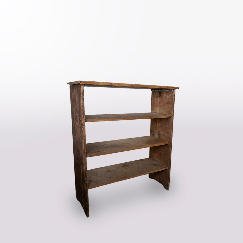 French 1940  Pine Bookcase