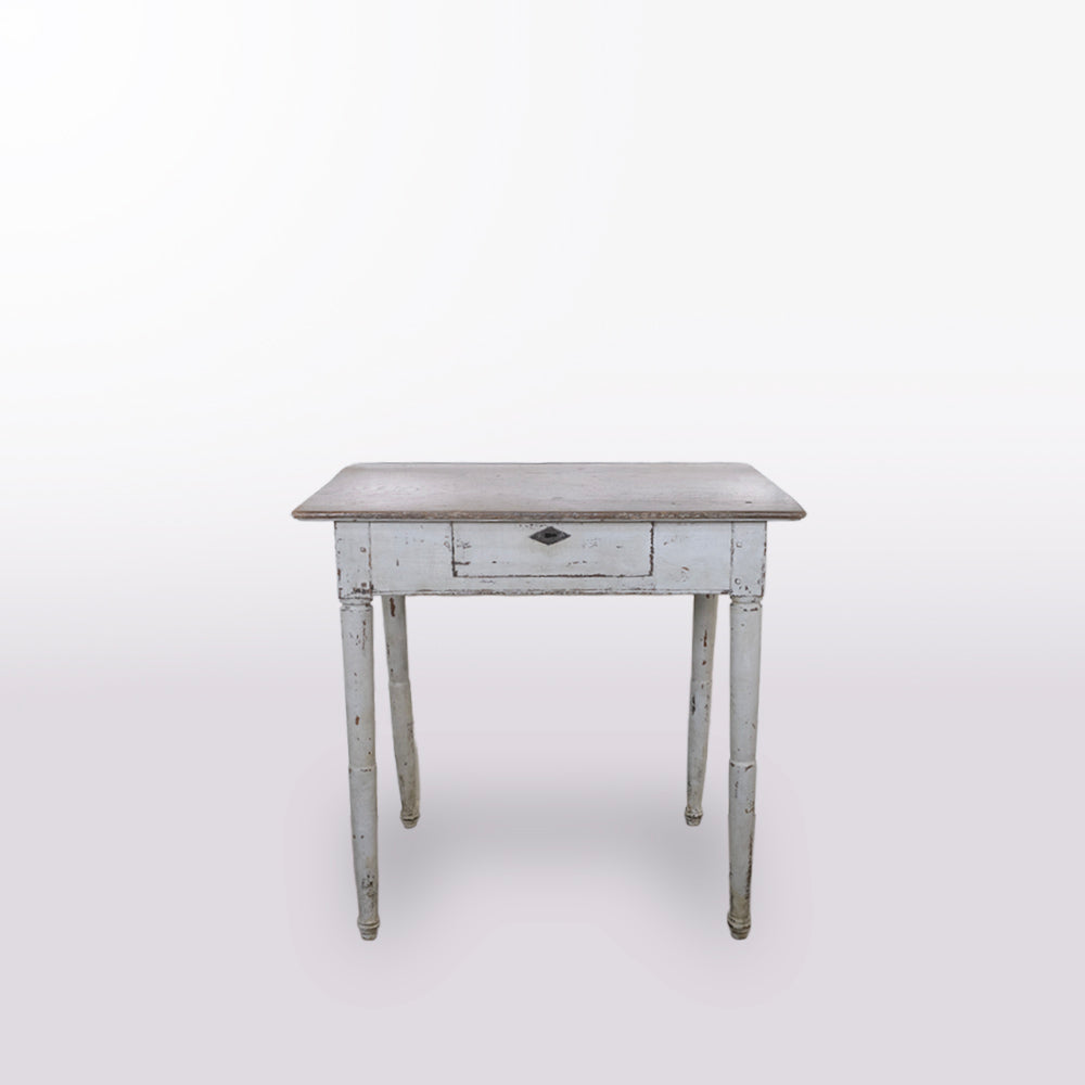 French 18th Century Elm Side Table