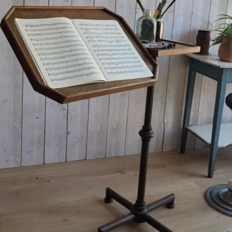 Two-part Artist Table in Walnut
