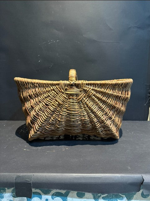 Handwoven French Gathering Basket