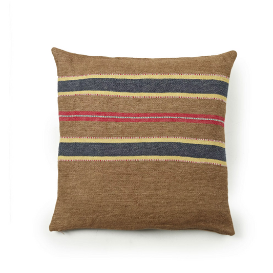 Brown Red Cushion