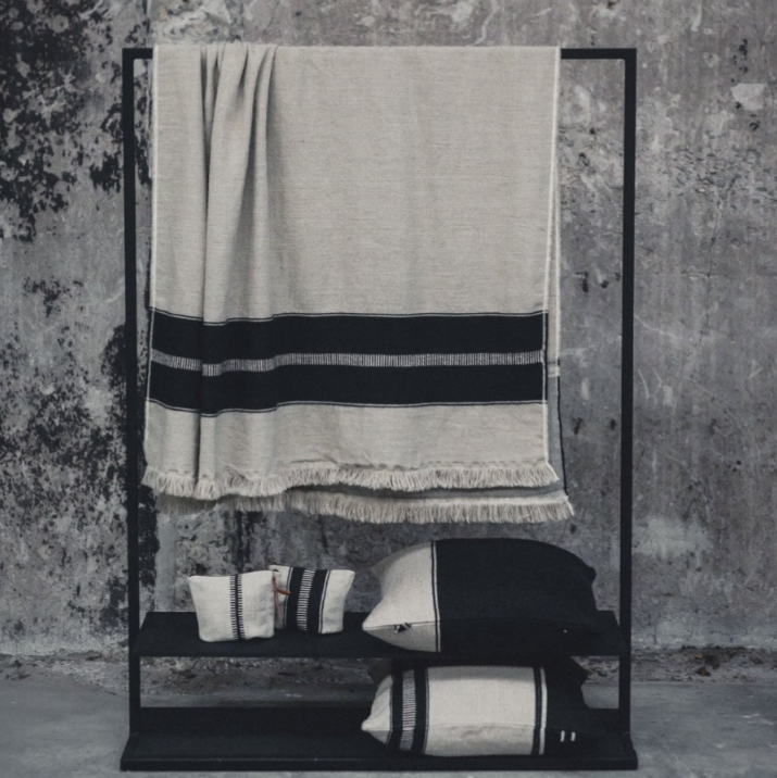 Old Black Throw