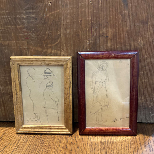 Framed Pencil Drawings