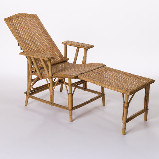 Rattan Chaise