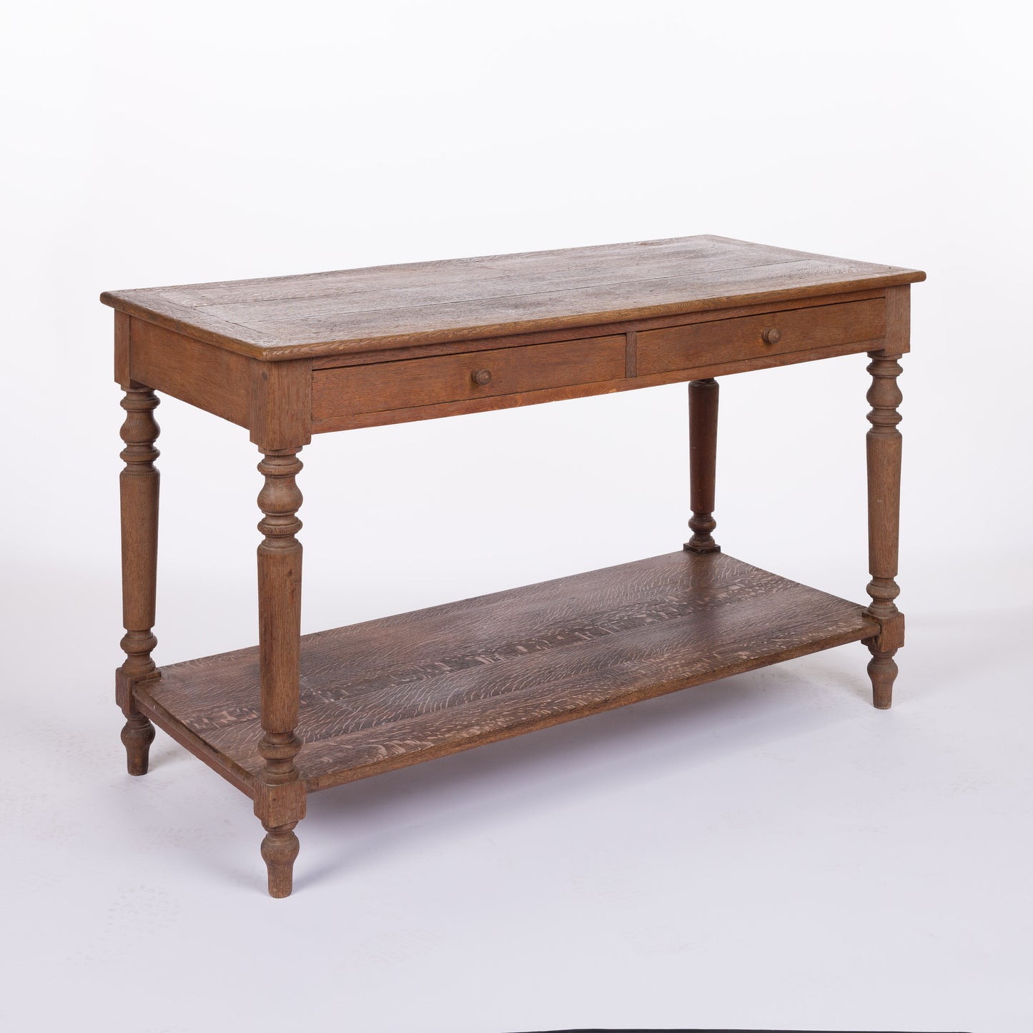 Petite Oak Drapers Table