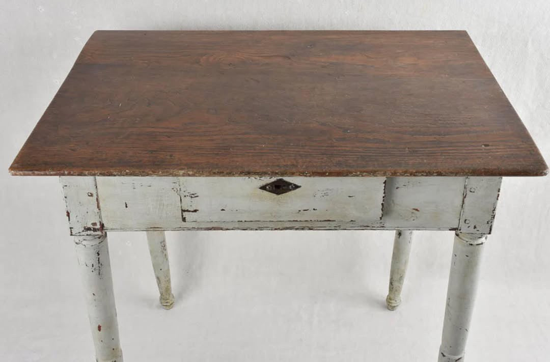 French 18th Century Elm Side Table