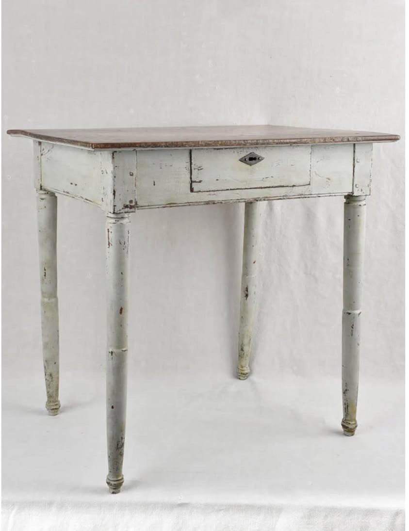 French 18th Century Elm Side Table