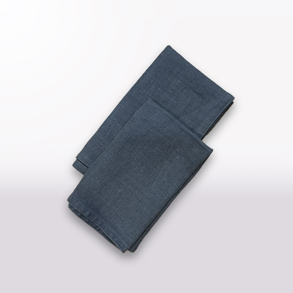 Libeco Napoli Vintage Placemat - Dark Grey
