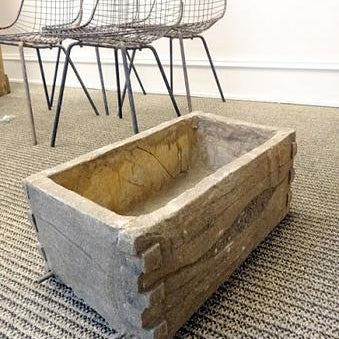 Faux Bois Planters