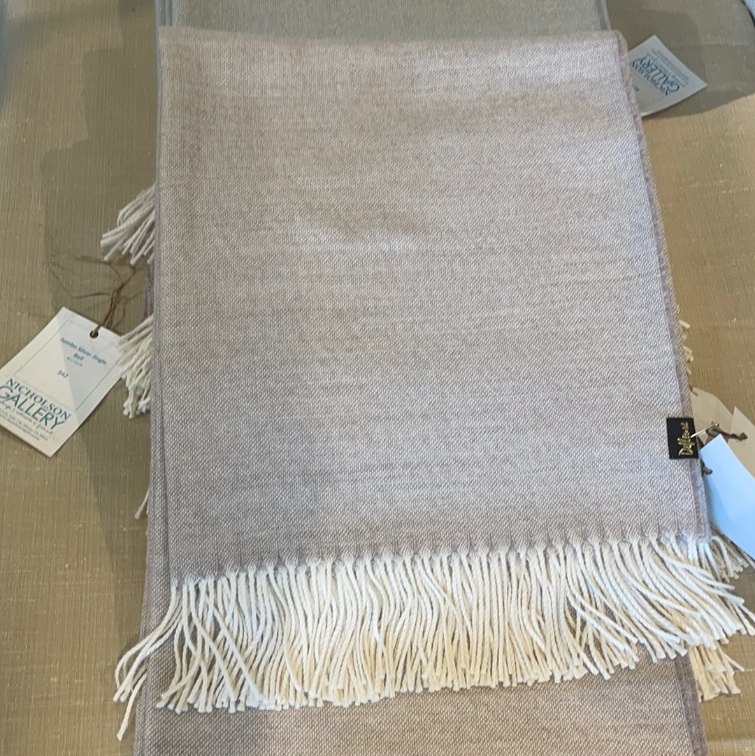 Alpaca Throw with Fringe