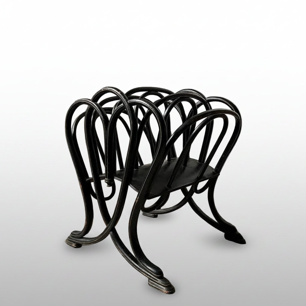 1904 French Thonet Magazine Rack