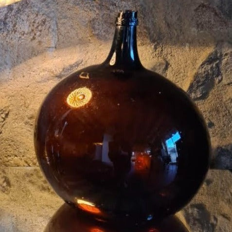 Rare Amber Demi-John