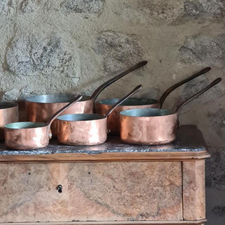 Copper Measuring Cup Set