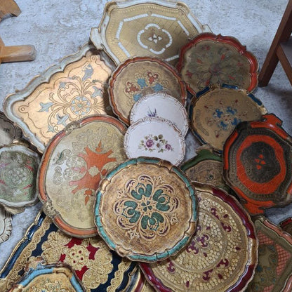 Wooden Venetian Trays