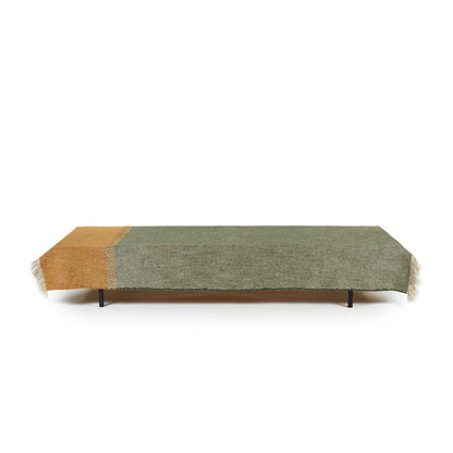 Jules Throw-Green Herringbone
