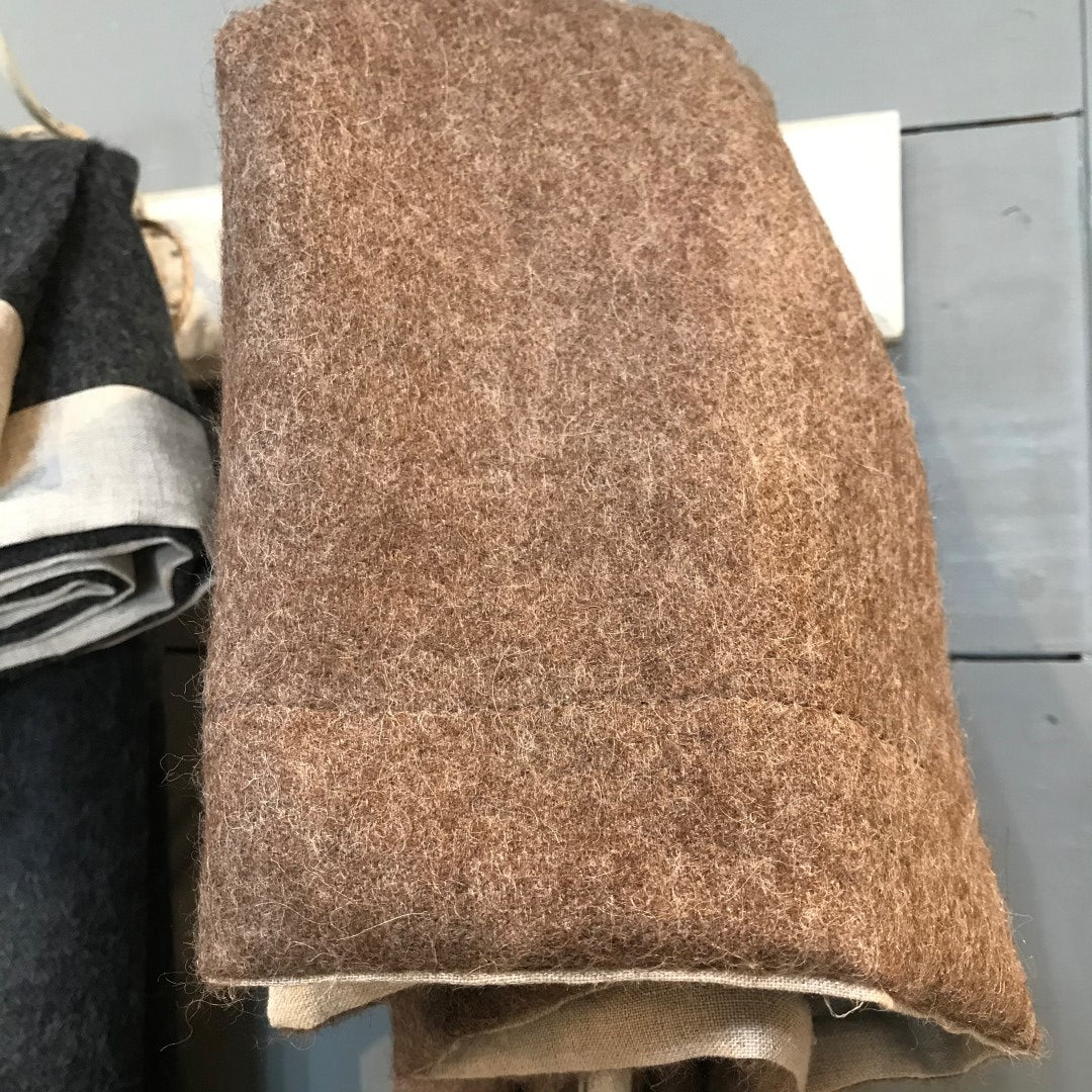 Alpaca Throw Linen Binding (Large)