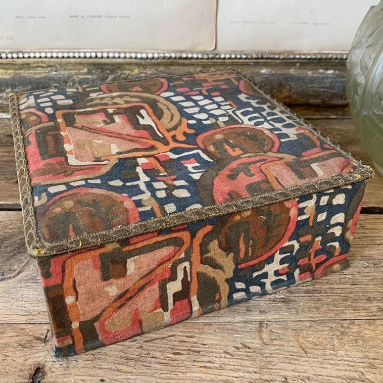 1920 Fabric Covered Box