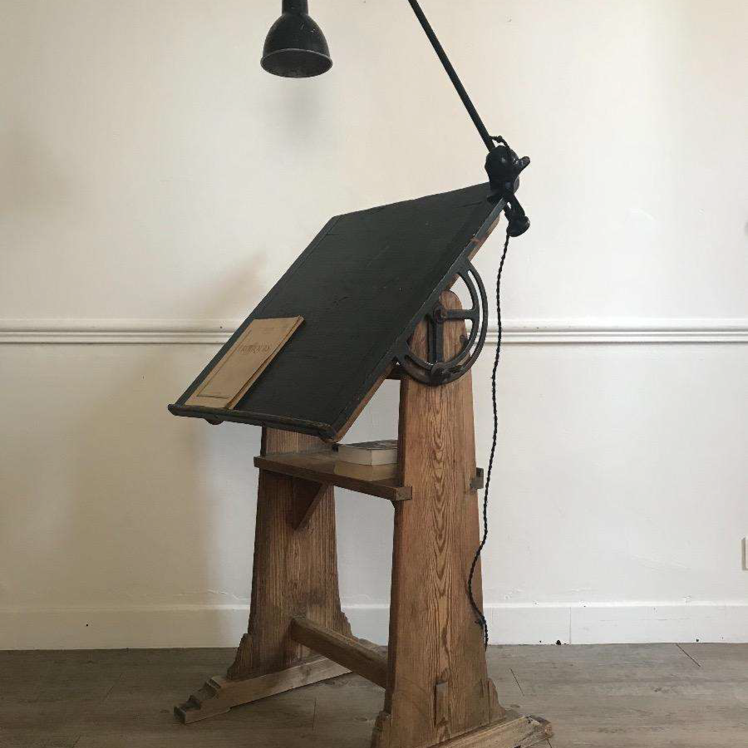 French 1920 Petite Drafting Table