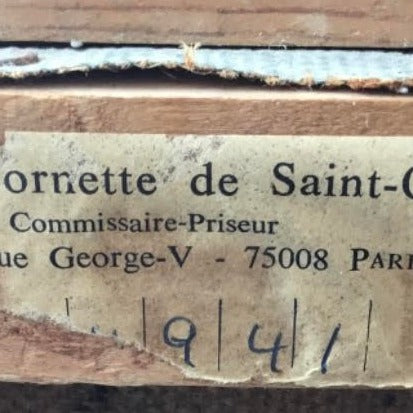 Framed Oil on Canvas - Arched Path