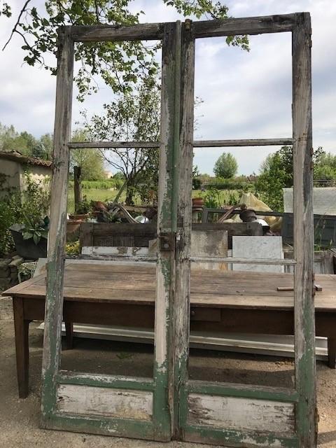 Orangerie Doors-Oak with Old Glass