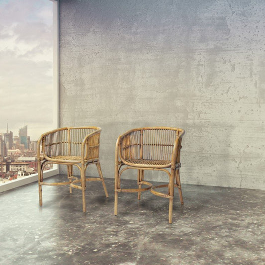 Rattan Club Chair