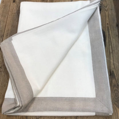 Alpaca Throw Linen Binding (Large)