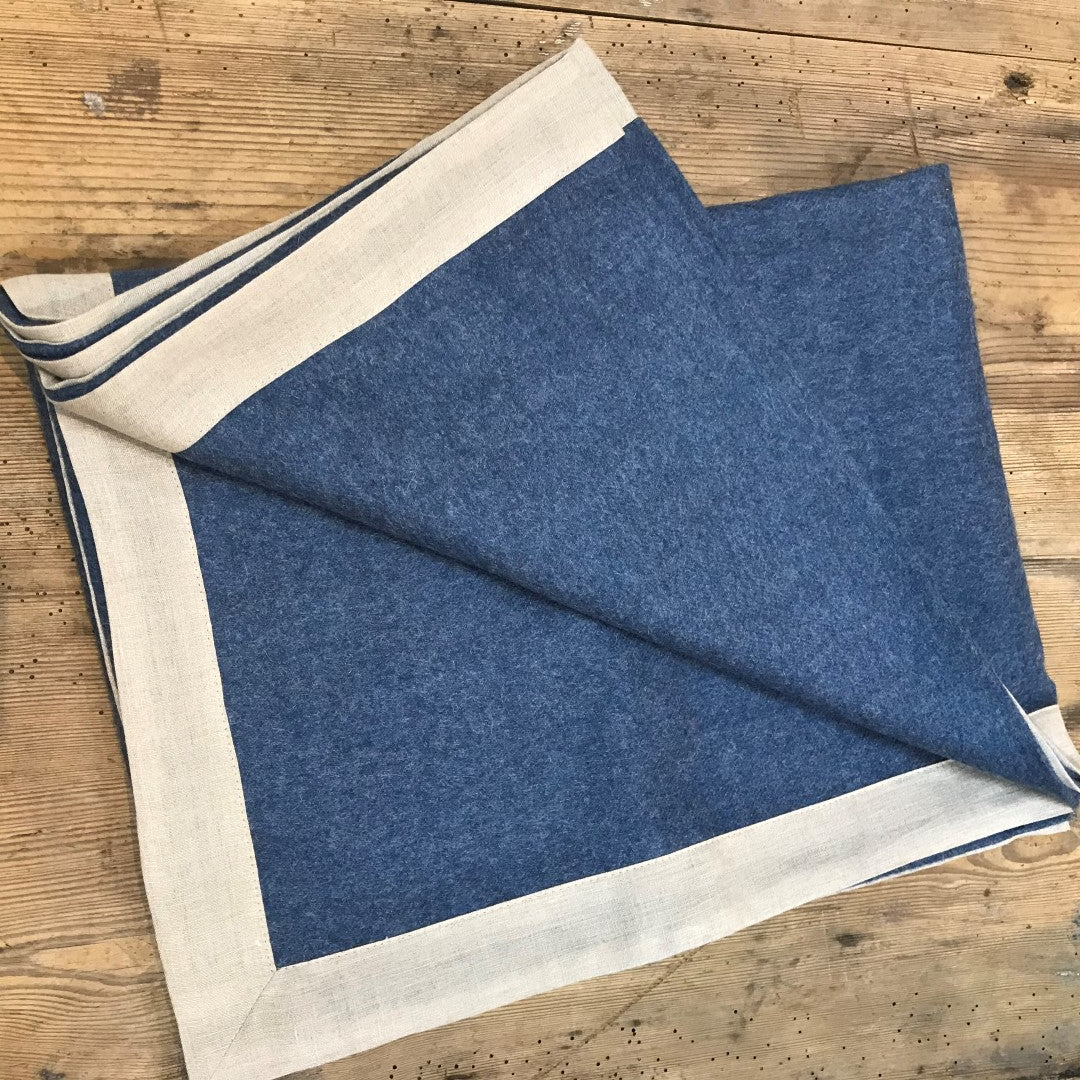 Alpaca Throw Linen Binding (Large)