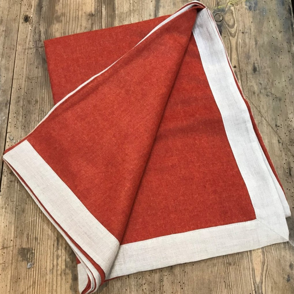 Alpaca Throw Linen Binding (Small)