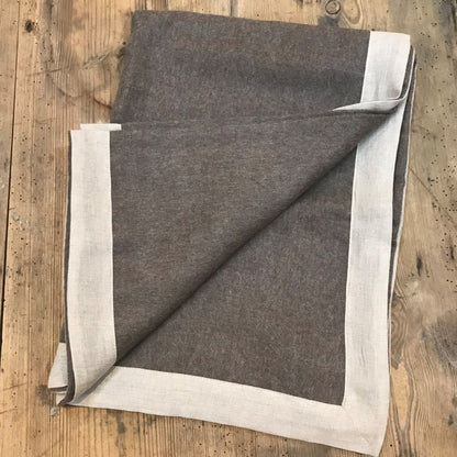 Alpaca Throw Linen Binding (Large)