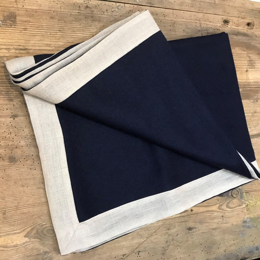 Alpaca Throw Linen Binding (Large)