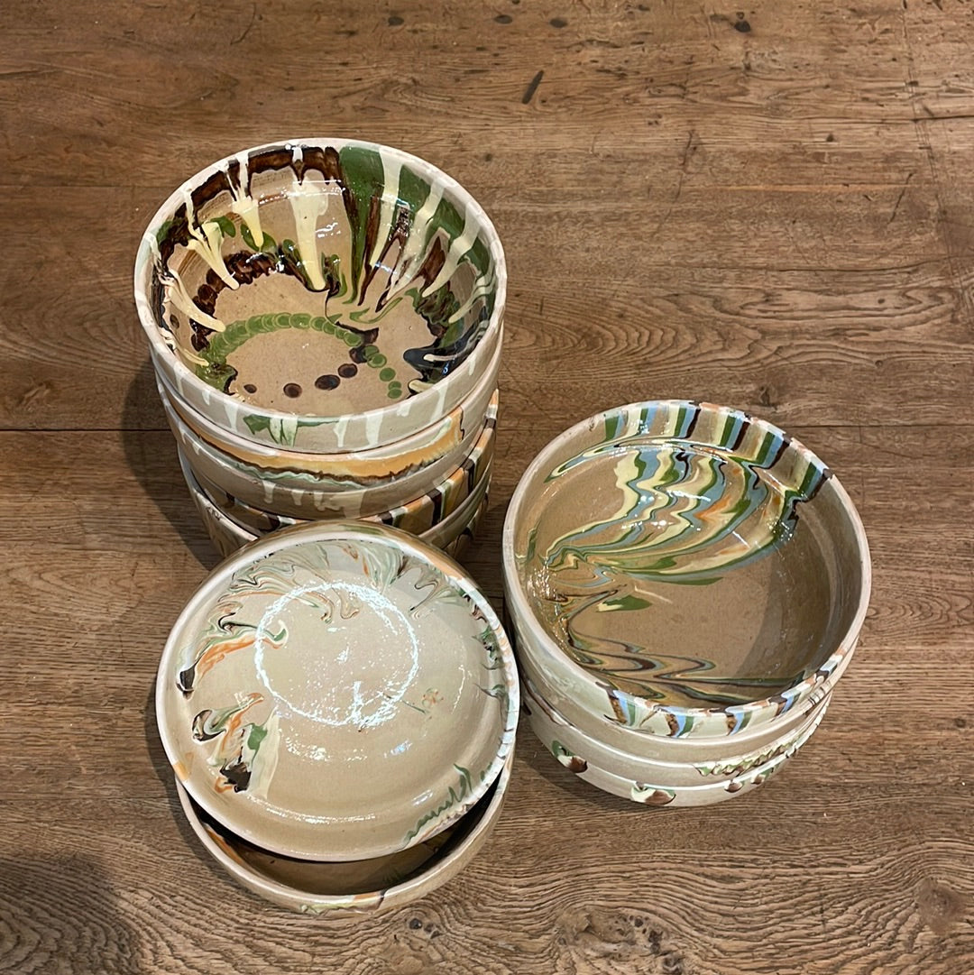 Grey Swirl Bowls