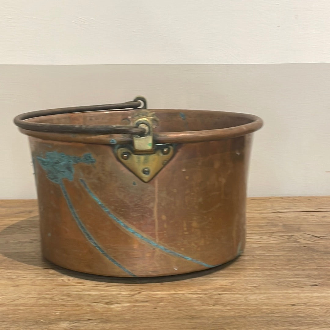 Copper Pieces Pots and Pans