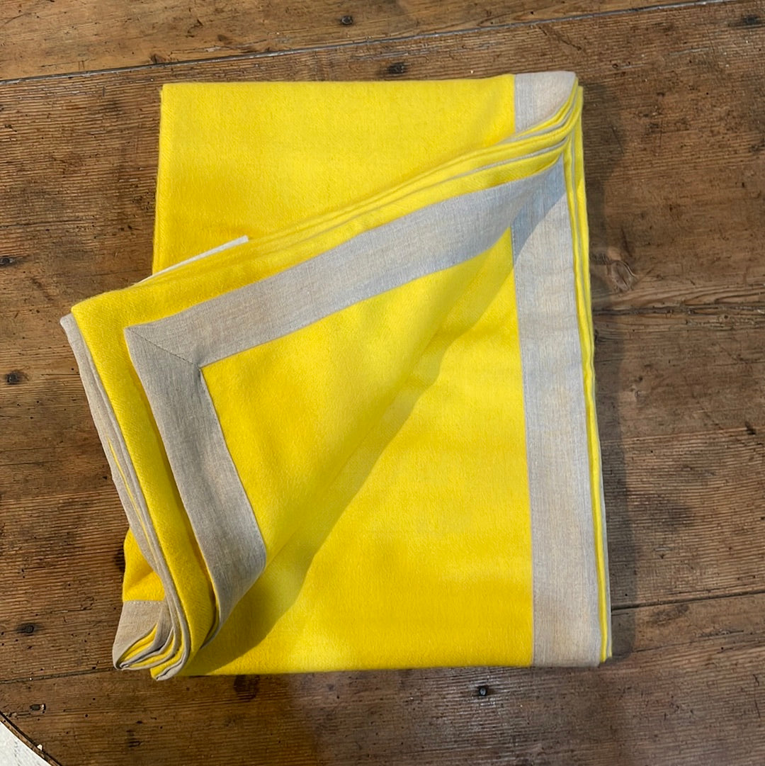 Alpaca Throw Linen Binding (Small)