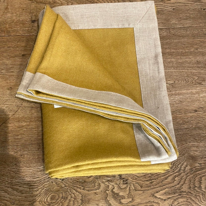 Alpaca Throw Linen Binding (Small)