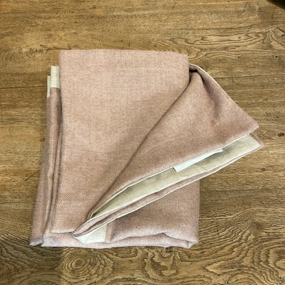 Alpaca Throw Linen Binding (Small)
