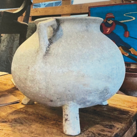 Willy Guhl "Marmite" Cauldron White
