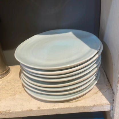 Plate Aqua By J. Schatz