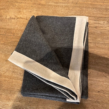Alpaca Throw Linen Binding (Small)
