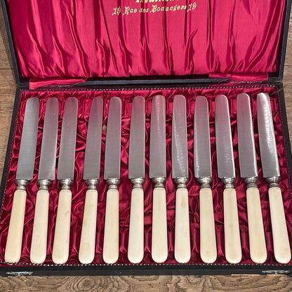 Ivory handled Knives in original Box