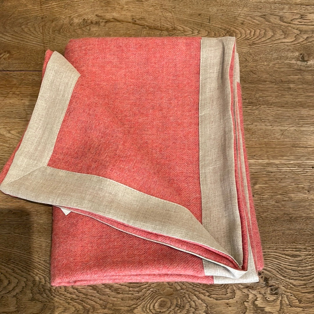 Alpaca Throw Linen Binding (Small)